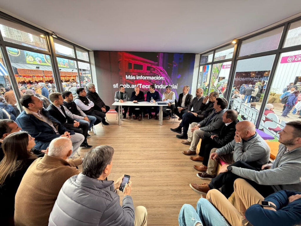 Santa Fe presentó su modelo de innovación productiva en la Expo Rural