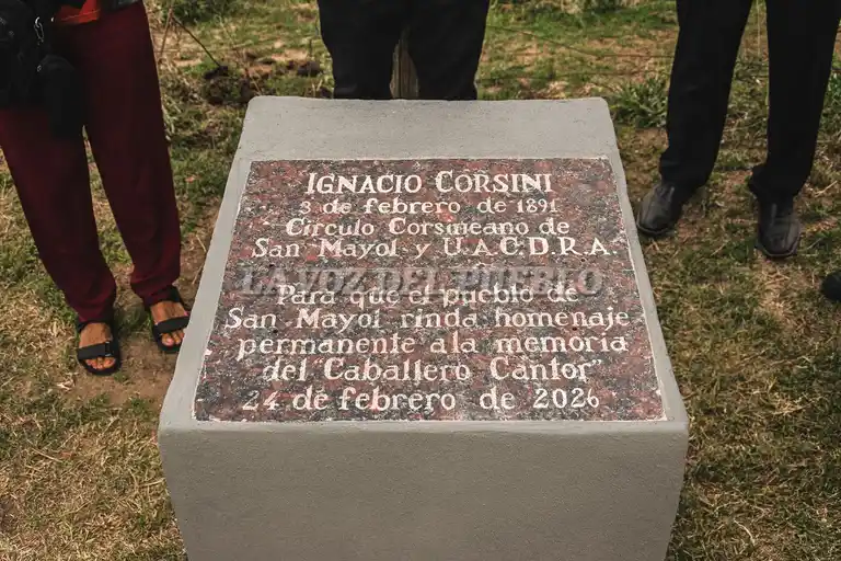 San Mayol, tierra de homenaje a Ignacio Corsini