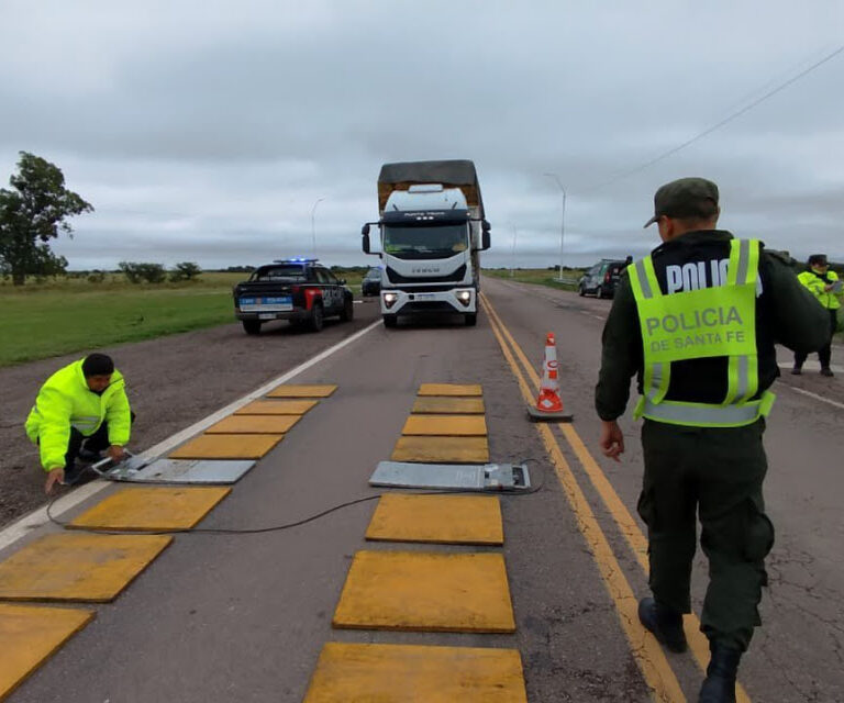 Santa Fe intensifica el control de cargas para cuidar las rutas provinciales