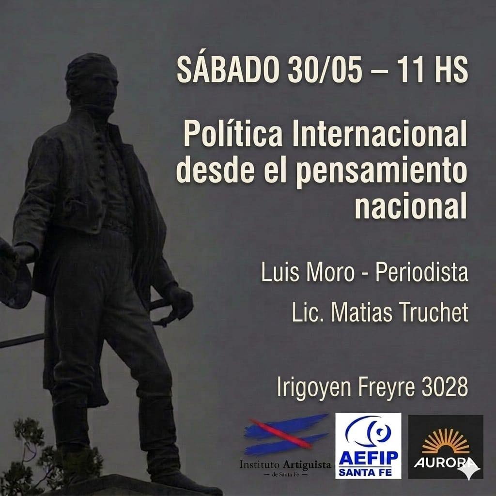 Charla: «Política internacional desde el pensamiento nacional»