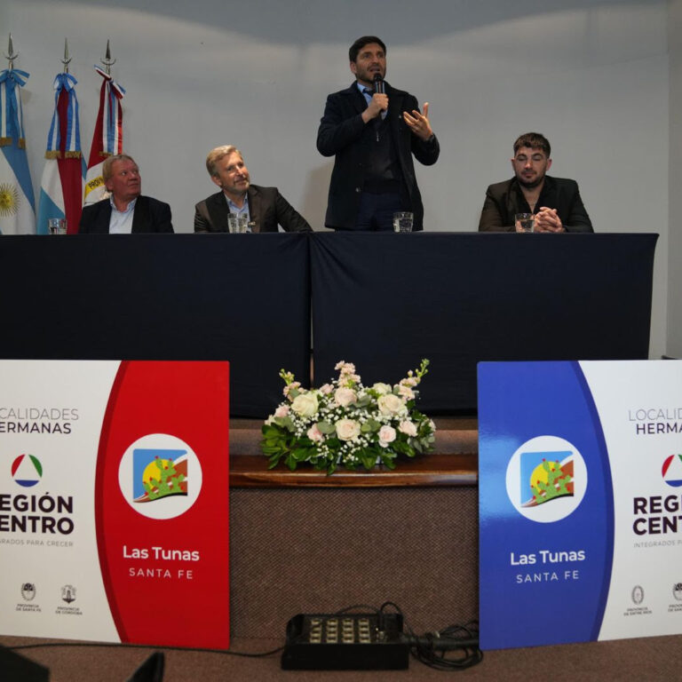Pullaro reivindicó la regionalización como “el camino para mostrarle al país un modelo de desarrollo y producción”