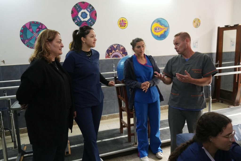 Hospital Vera Candioti: la obra de la nueva sala de Rayos X alcanzó un 80 % de avance
